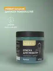 Зеленый краска для мебели Solex