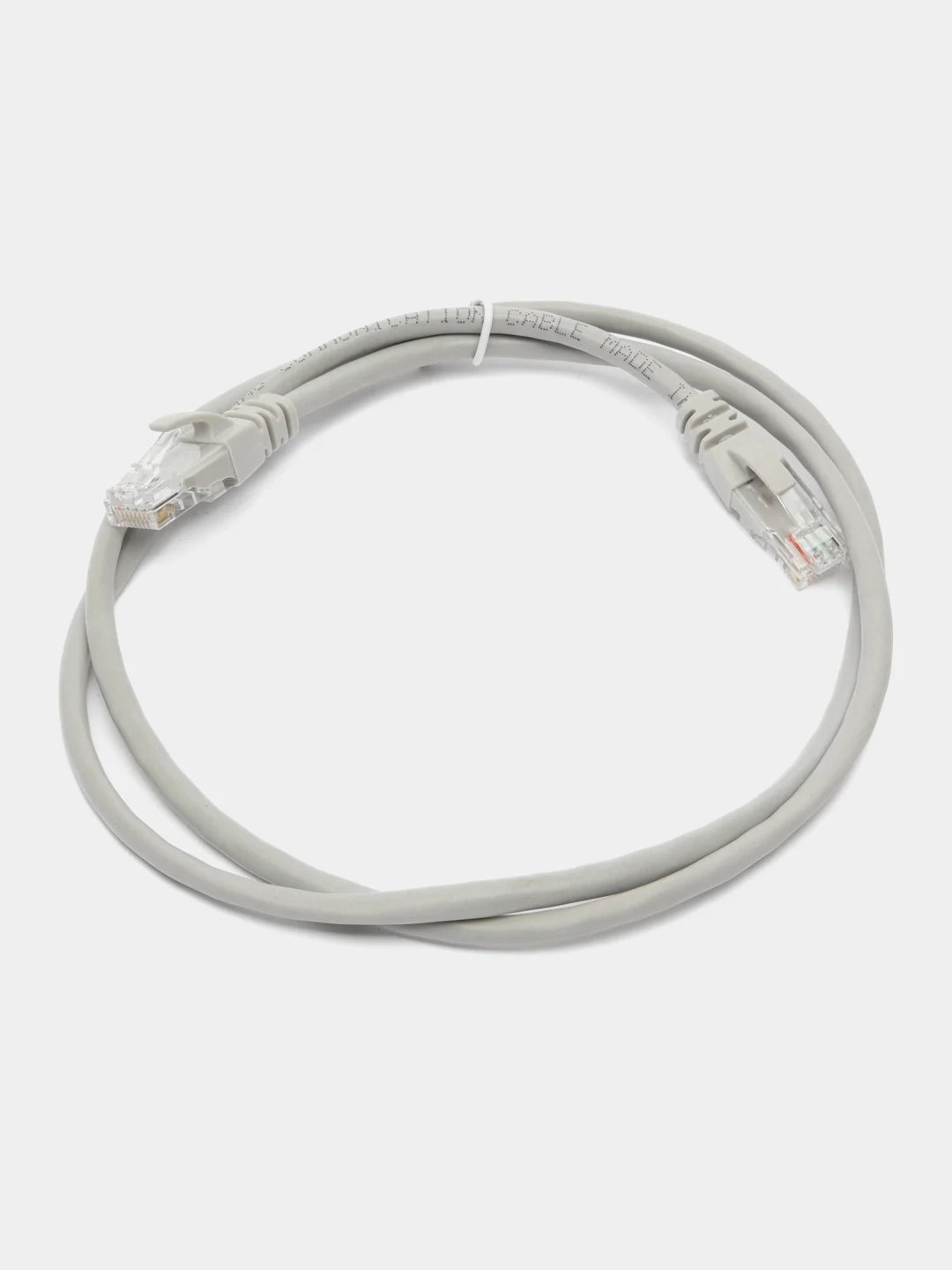ПАТЧ-КОРД UTP CAT 5E, RJ45 1 M (СЕРЫЙ) 003-300010