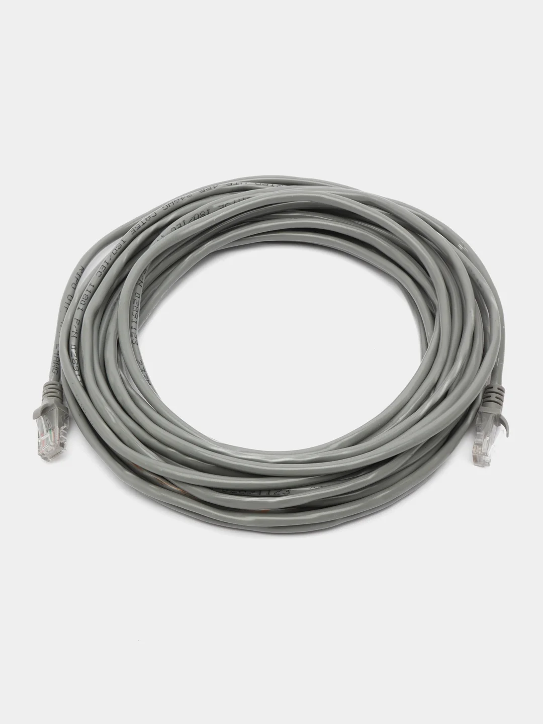 ПАТЧ-КОРД UTP CAT 5E, RJ45, 10 M (СЕРЫЙ) 003-300027