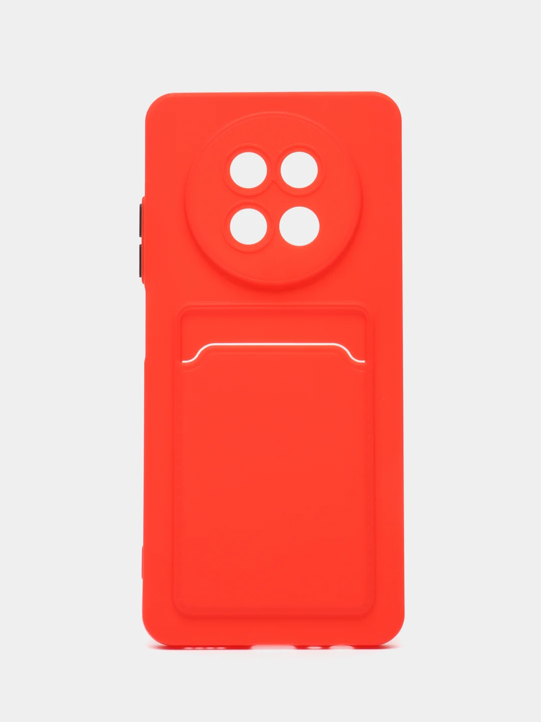 Красный чехол для Realme 12 5G ( Реалми 12 5 джи), с карманом для карт