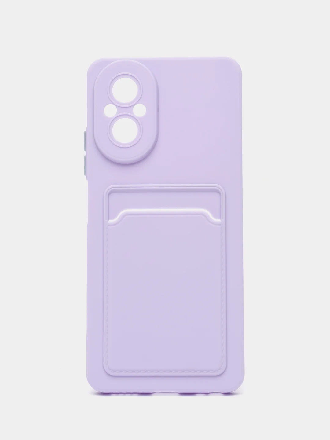 Лавандовый чехол для Realme C67 4G (Реалми С67 4Джи) с карманом для карт