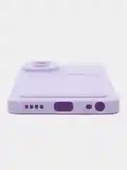 Лавандовый чехол для Realme C67 4G (Реалми С67 4Джи) с карманом для карт