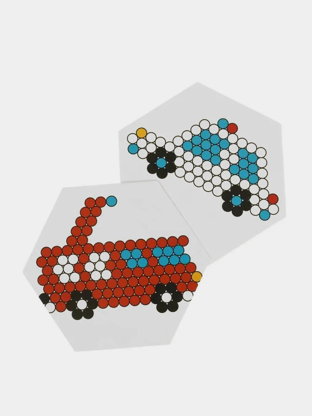 Игрушка Мультиарт Аквамозаика "Машины", 200 бусин