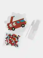 Игрушка Мультиарт Аквамозаика "Машины", 200 бусин