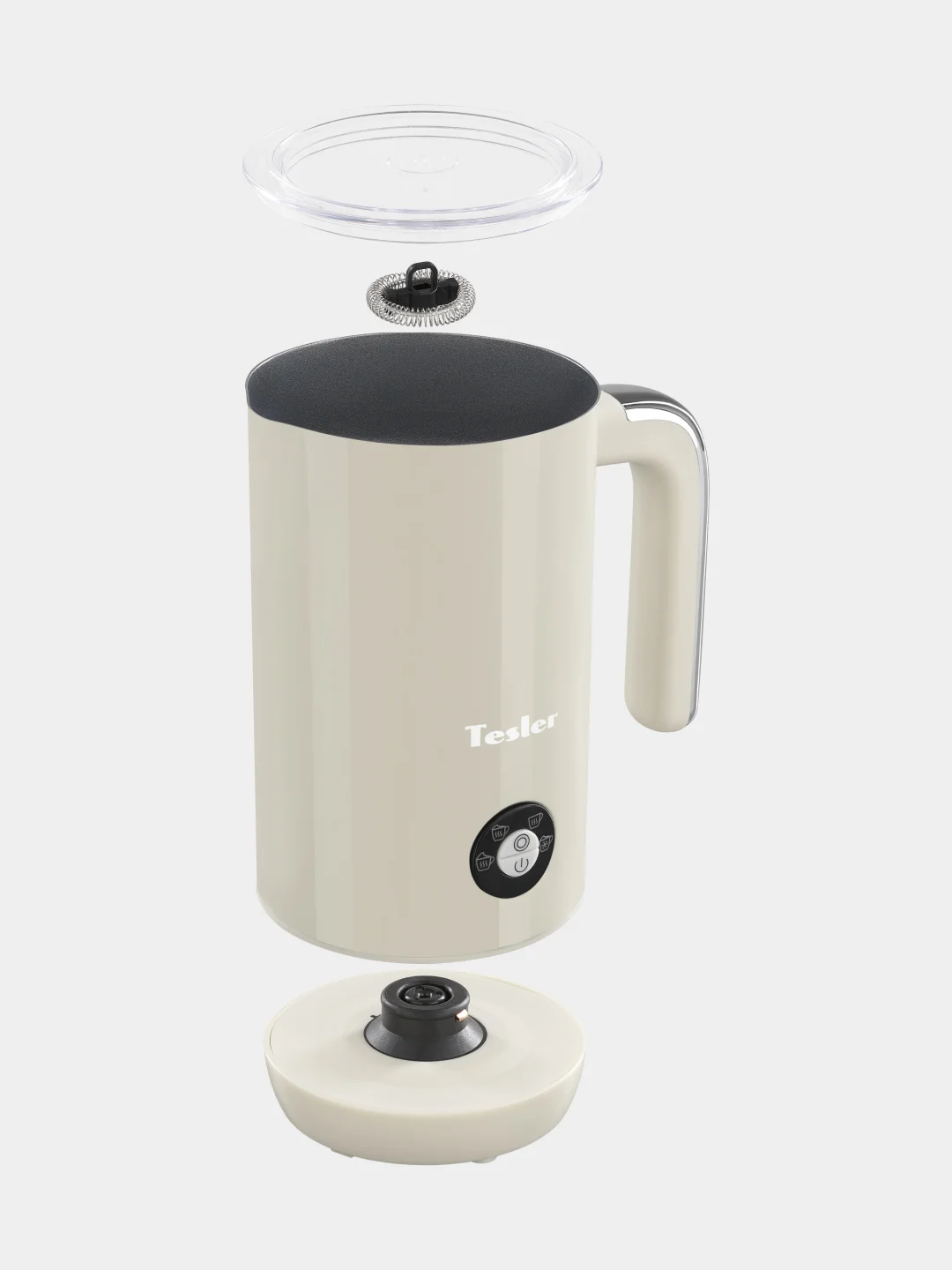 Бежевый вспениватель молока TESLER MF-260
