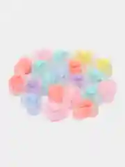 Бусины для рукоделия и творчетсва "Сердца" матовые, 20 шт, Color Si