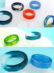 Силиконовый молд "Кольца" для рукоделия