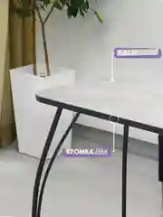 Серый стол обеденный "Классик" LAKSI
