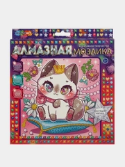 Алмазная мозаика Мультиарт "Милая киска"