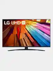 Телевизор LG 43" 43UT81006LA, UHD, LED, WebOS, ThinQ AI, черный