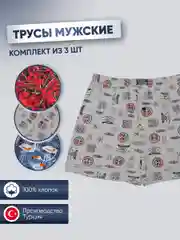 Комплект мужских трусов IzyWear , 3шт