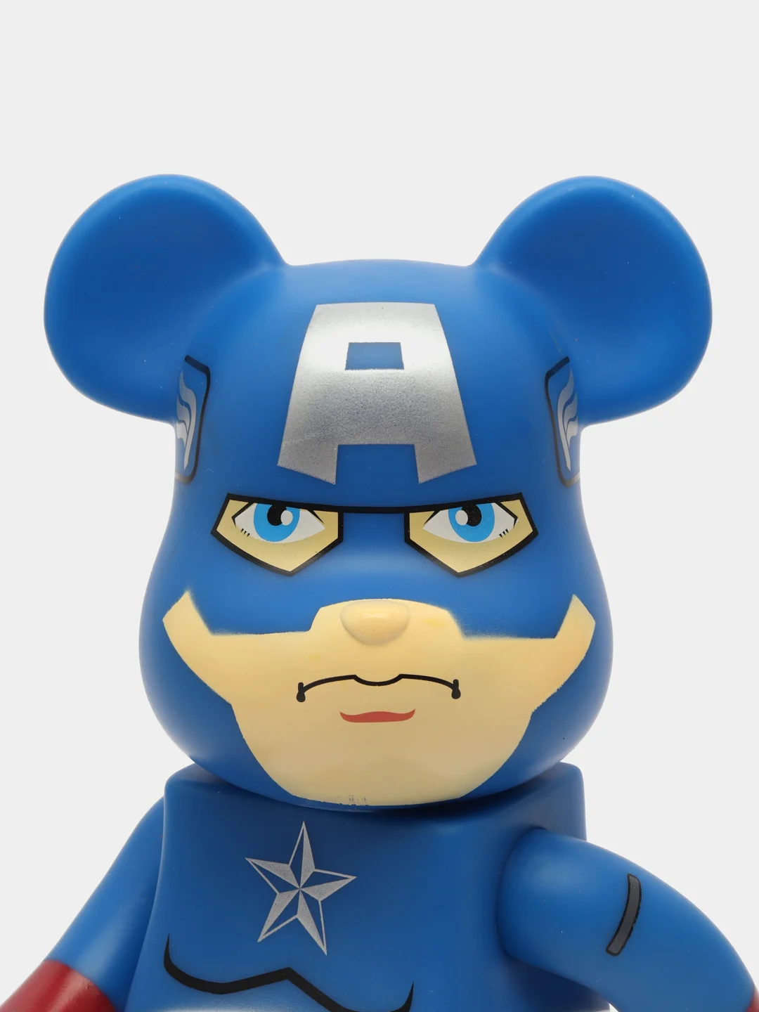 Коллекционная Игрушка Bearbrick "капитан америка" 28 см