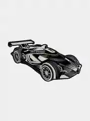 Гравюра Мультиарт "Hot Wheels", фигурная