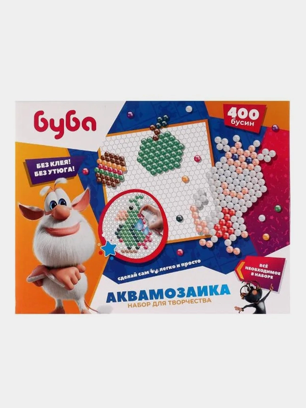 Аквамозаика Мультиарт "Буба", 400 бусин
