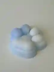 Голубой кошачья лапка, лапка тигра, лапка антистресс, сквиш