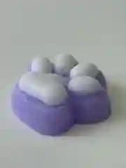Фиолетовый кошачья лапка, лапка тигра, лапка антистресс, сквиш