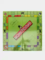 Зеленый настольная игра Монополия эко