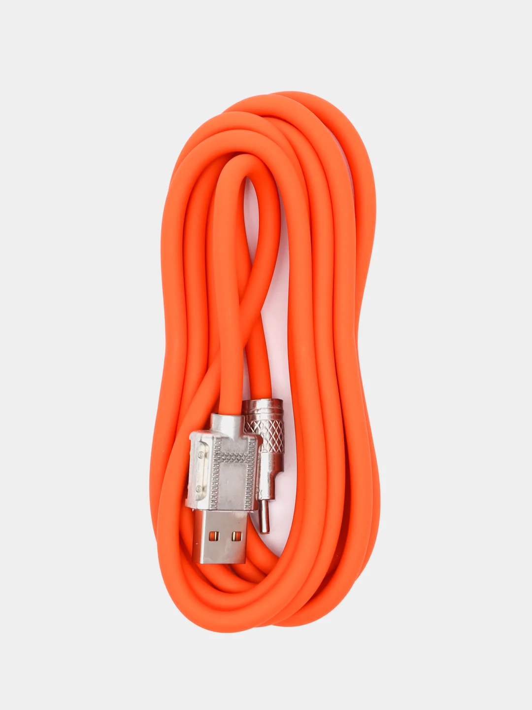Оранжевый кабель USB Type-C для быстрой зарядки, 120 Вт, 7 а