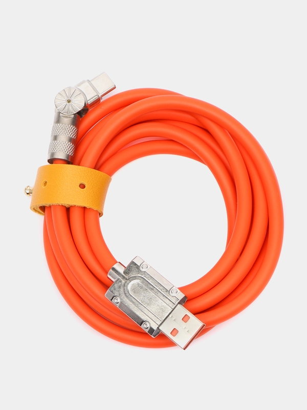 Кабель USB Type-C для быстрой зарядки, 120 Вт, 7 а, с углом поворота 180 градусов