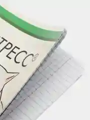 Зеленый тетрадь в клетку, 48 листов, шрифтовые, яркие, для девочек и мальчиков, модные