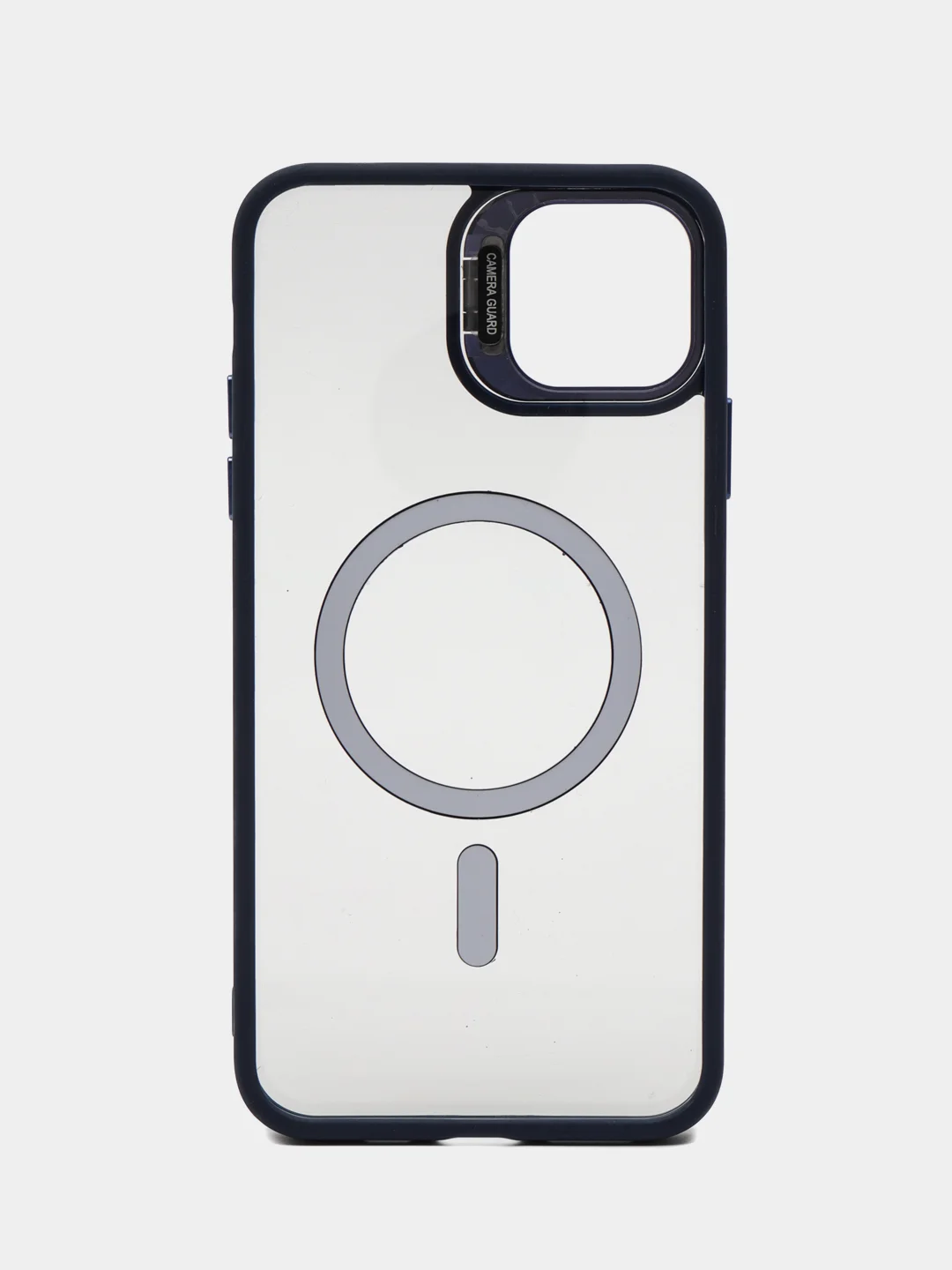 Синий чехол с подставкой и защитой камер для iPhone Айфон 11, 12, 13, 14, 15, Pro, Pro Max, Plus