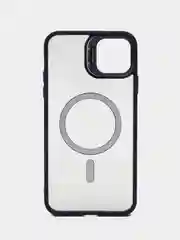 Синий чехол с подставкой и защитой камер для iPhone Айфон 11, 12, 13, 14, 15, Pro, Pro Max, Plus