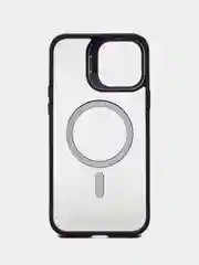 Фиолетовый чехол с подставкой и защитой камер для iPhone Айфон 11, 12, 13, 14, 15, Pro, Pro Max, Plus
