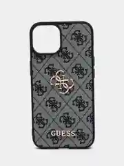 Синий чехол Guess PU leather iPhone 13/14 из экокожи синий