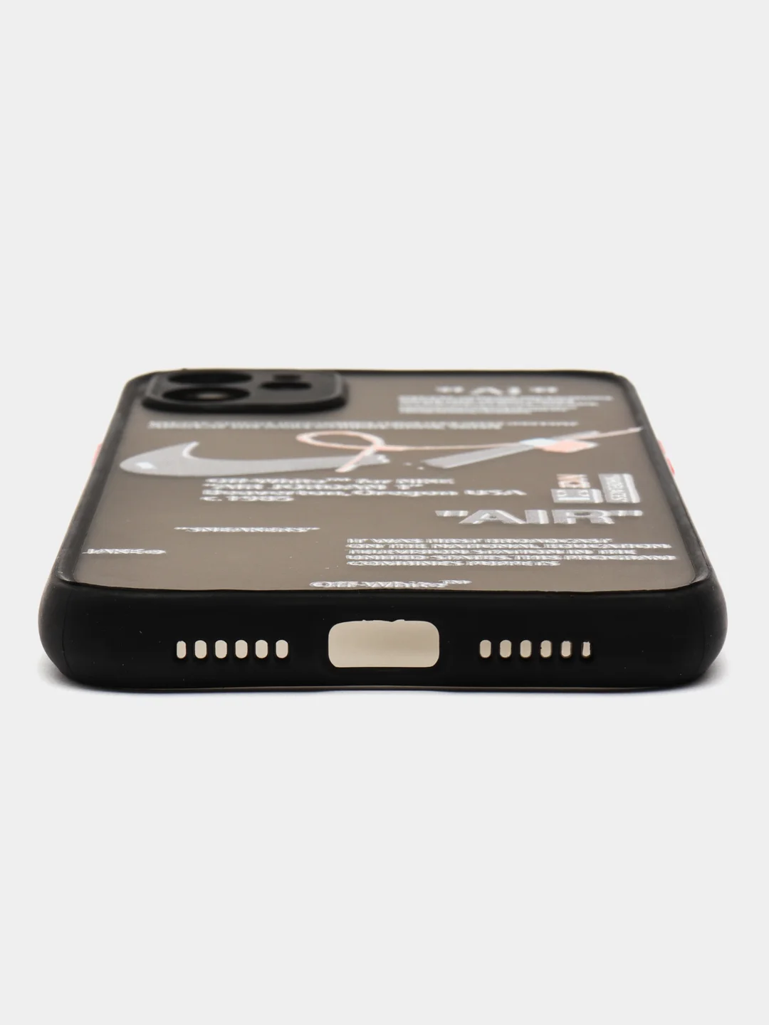 Черный чехол на Айфон (iPhone) 11, 13, 8, 7, 12, 14, XR, X, XS, силиконовый