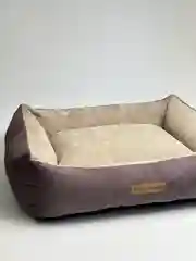 Сиреневый лежанка для собак со съемным чехлом