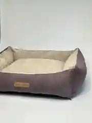 Сиреневый лежанка для собак со съемным чехлом