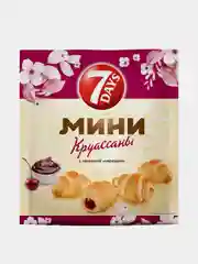 Мини-круассаны 7 Days с начинкой черешня, 265 г