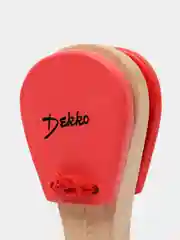 Кастаньеты на ручке DEKKO G-8-1 RD деревянные