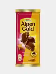 Шоколад Alpen Gold молочный, соленый арахис и крекер, 80 г