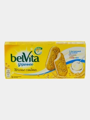 Печенье Belvita Утреннее, со злаками и йогуртовой начинкой, 253 г