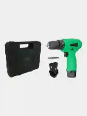 Дрель аккумуляторная Zitrek Green 12-Li, Li-ion аккумулятор 2 штуки, ЗУ, 12 В