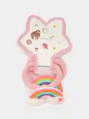 Конфетный резинки для волос, с фигурокой, 2 шт
