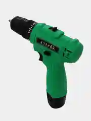 Дрель-шуруповерт аккумуляторная Zitrek Green 12-Li-ion, Li-ion аккумулятор, бита, 12 В