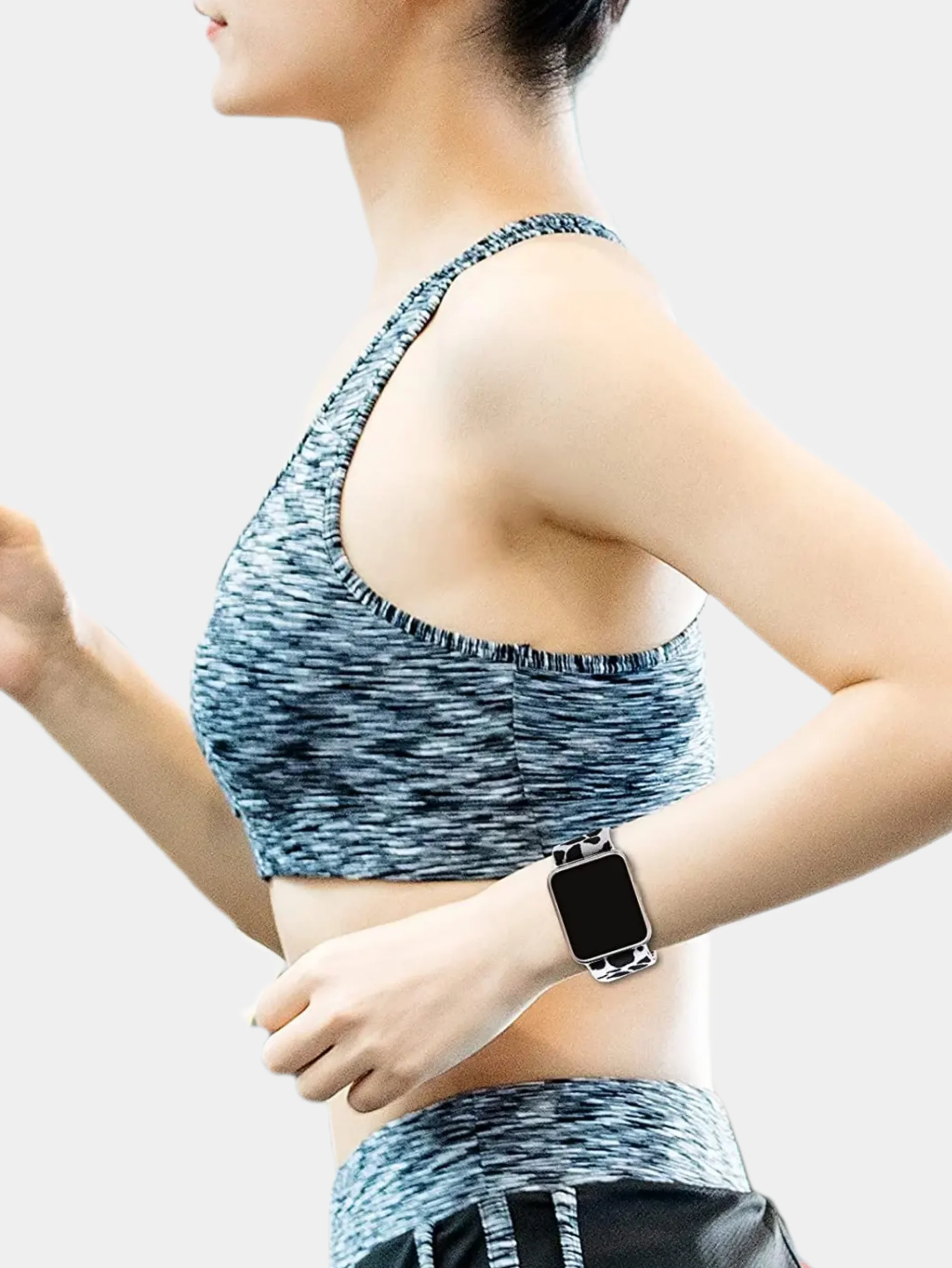 Нейлоновый ремешок для Apple Watch плетеный серия 1, 2, 3, 4, 5, 6, 7, 8, SE