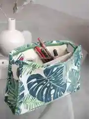 Мятный косметичка женская водонепроницаемая, на молнии