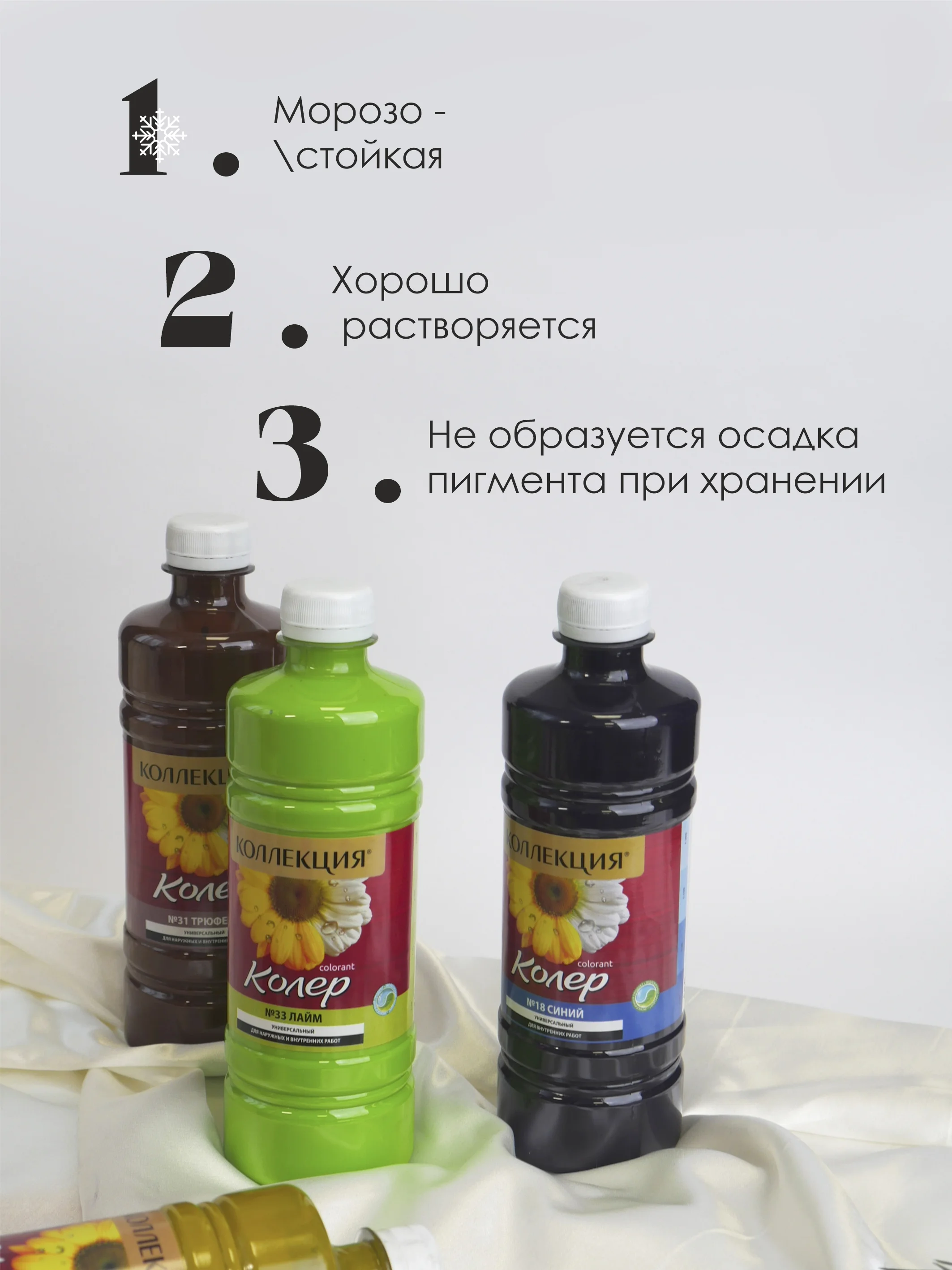 Синий колеровочная паста Коллекция 0,45 л