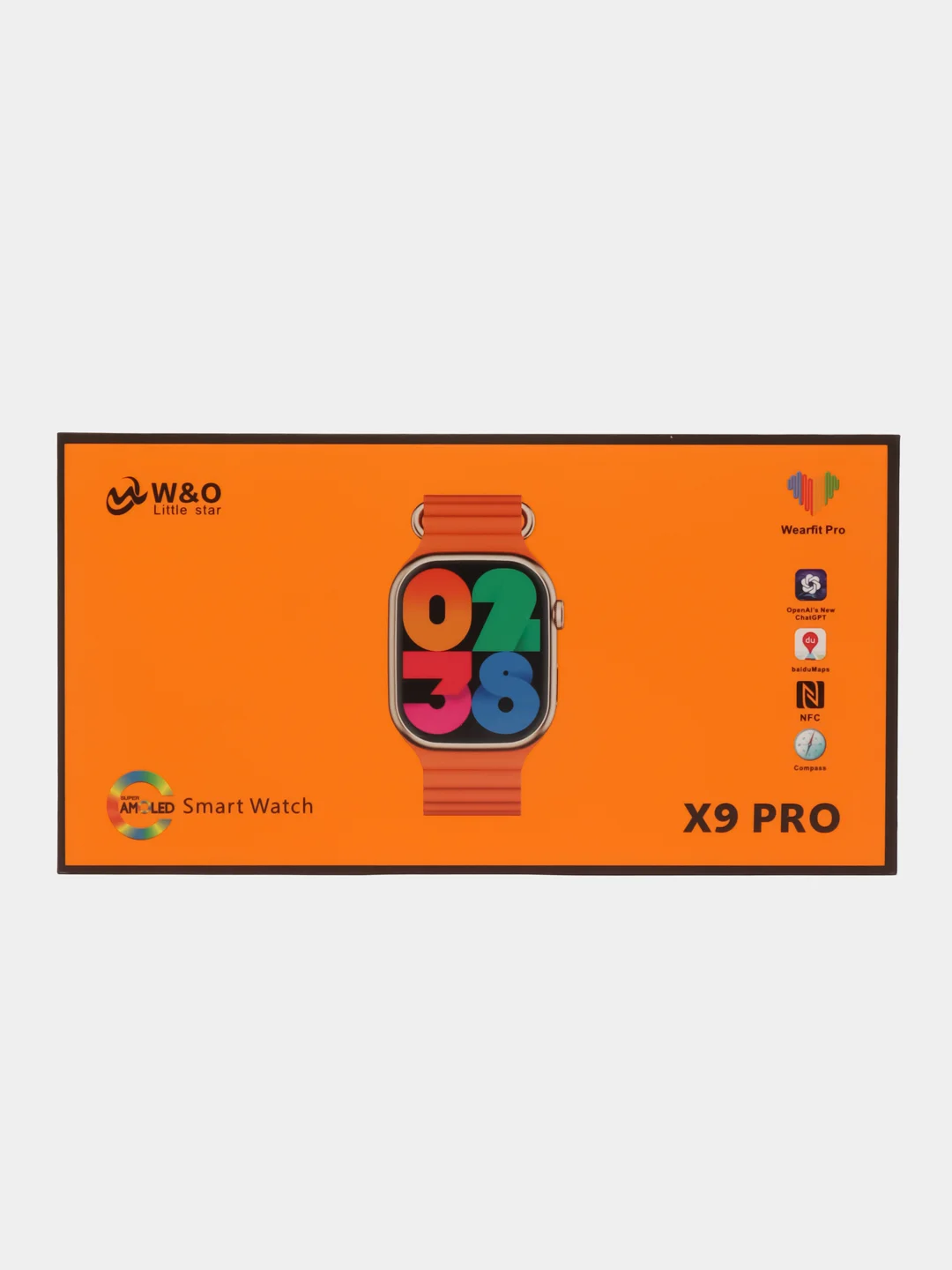 Шоколадный умные смарт часы X9 Pro, X8 Pro Smart Watch, 45 мм