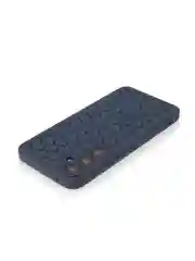 Лавандовый чехол "Соты" для Samsung Galaxy A35 5G силиконовый ROSCO матовый с бортиком- защитой камер