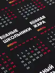 Горчичный календарь с приколом и датами праздников "Алкокалендарь" "Матершиный", на 2025 год, 18+