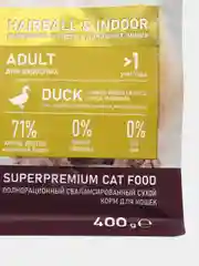 Сухой корм AWARD (АВАРД) Hairball & Indoor для взрослых кошек с уткой и индейкой 400гр