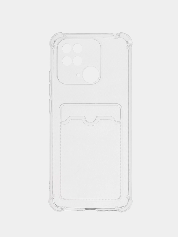 Чехол силиконовый Xiaomi redmi 10 C  с визитницей