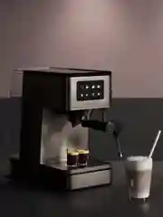 Кофеварка рожковая из нержавеющей стали KRONA Espresso Kaffeemaschine Inox 20 Bar
