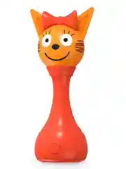 Оранжевый интерактивная музыкальная игрушка alilo Три кота. Белый шум, ночник, песенки, сказки