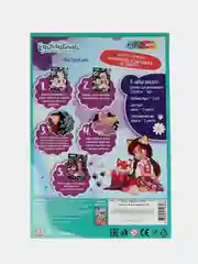 Аппликация и раскраска на бархате с песком и фольгой Мультиарт "Enchantimals"