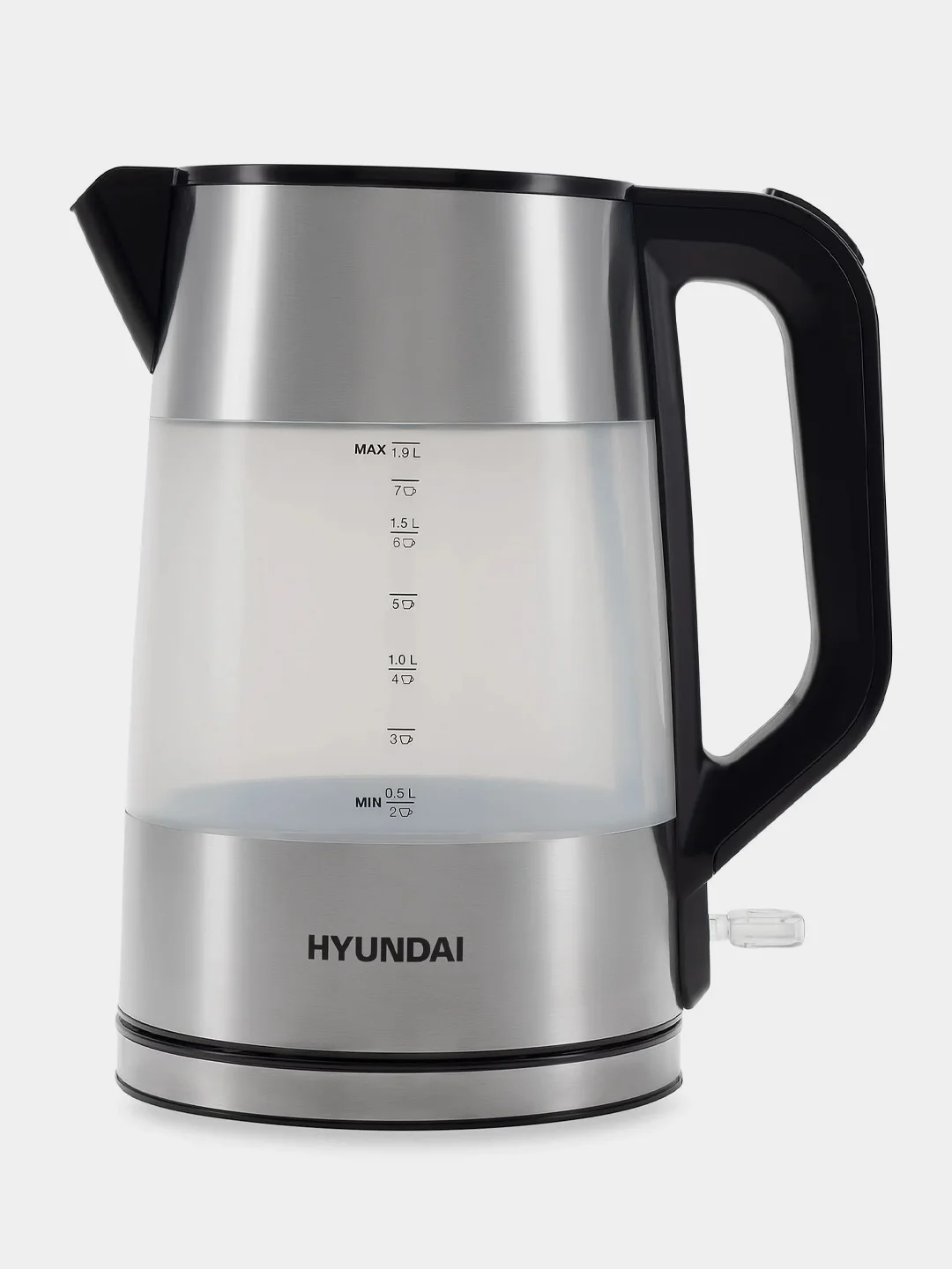 Чайник Hyundai HYK-P4026, 1.9л, 2200Вт, черный